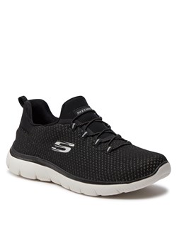 Sneakersy Skechers Bright Bezel 149204/BKSL Black/Silver ze sklepu eobuwie.pl w kategorii Buty sportowe damskie - zdjęcie 169963575