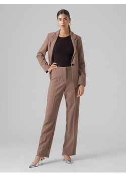 Vero Moda Spodnie w kolorze jasnobrązowym ze sklepu Limango Polska w kategorii Spodnie damskie - zdjęcie 169964758