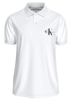 Calvin Klein Koszulka polo w kolorze białym ze sklepu Limango Polska w kategorii T-shirty męskie - zdjęcie 169965279