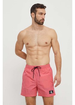 Calvin Klein szorty kąpielowe kolor fioletowy ze sklepu ANSWEAR.com w kategorii Kąpielówki - zdjęcie 169966786
