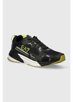 EA7 Emporio Armani sneakersy kolor czarny ze sklepu ANSWEAR.com w kategorii Buty sportowe męskie - zdjęcie 169967205