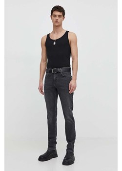 Karl Lagerfeld Jeans jeansy męskie kolor szary ze sklepu ANSWEAR.com w kategorii Jeansy męskie - zdjęcie 169967375
