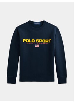Polo Ralph Lauren Bluza 323842093001 Granatowy Regular Fit ze sklepu MODIVO w kategorii Bluzy chłopięce - zdjęcie 169973829