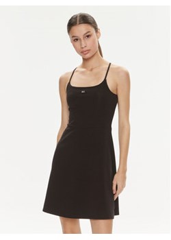 Tommy Jeans Sukienka letnia Essential DW0DW17988 Czarny Slim Fit ze sklepu MODIVO w kategorii Sukienki - zdjęcie 169973859