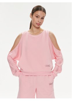 Liu Jo Bluza MA4385 F0873 Różowy Loose Fit ze sklepu MODIVO w kategorii Bluzy damskie - zdjęcie 169974089