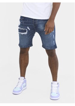 Brave Soul Szorty jeansowe MSRT-MUNICH Niebieski Straight Fit ze sklepu MODIVO w kategorii Spodenki męskie - zdjęcie 169974165