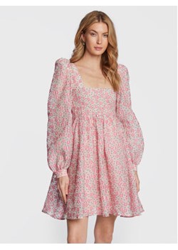 Custommade Sukienka codzienna Jenny 999395447 Różowy Regular Fit ze sklepu MODIVO w kategorii Sukienki - zdjęcie 169974588