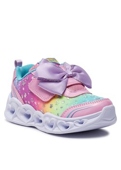 Sneakersy Skechers All About Bows 302655N/PKMT Pink/Multi ze sklepu eobuwie.pl w kategorii Półbuty dziecięce - zdjęcie 169974849