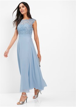 Długa sukienka wieczorowa z koronką ze sklepu bonprix w kategorii Sukienki - zdjęcie 169987407