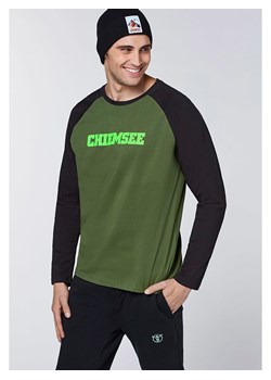 Chiemsee Koszulka w kolorze oliwkowo-czarnym ze sklepu Limango Polska w kategorii T-shirty męskie - zdjęcie 169992086