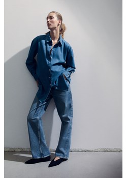 H & M - MAMA Dżinsowa koszula Before & After - Niebieski ze sklepu H&M w kategorii Bluzki ciążowe - zdjęcie 169992319