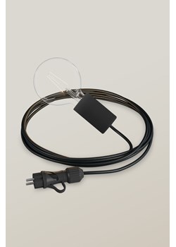 H & M - Zewnętrzna Lampa Plug-in Elegant Z Żarówką - Czarny ze sklepu H&M w kategorii Oświetlenie ogrodowe - zdjęcie 169992507
