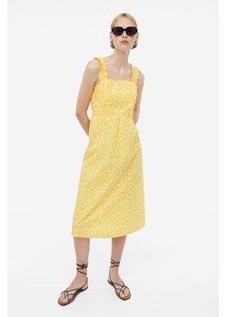 H & M - Wzorzysta sukienka - Żółty ze sklepu H&M w kategorii Sukienki - zdjęcie 169992525
