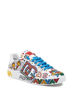 Dolce & Gabbana Skórzane sneakersy ze sklepu Gomez Fashion Store w kategorii Buty sportowe męskie - zdjęcie 169992726