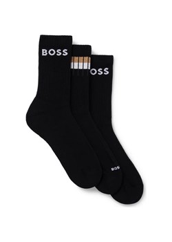 BOSS BLACK Skarpety 3-pack QS Rib ze sklepu Gomez Fashion Store w kategorii Skarpetki męskie - zdjęcie 169992799