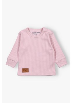 Bluzka niemowlęca z dzianiny prążkowej ze sklepu 5.10.15 w kategorii Kaftaniki i bluzki - zdjęcie 169994507