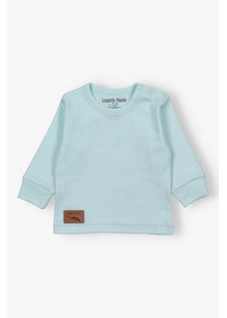 Dziewczęca bluzka niemowlęca z dzianiny prążkowej ze sklepu 5.10.15 w kategorii Kaftaniki i bluzki - zdjęcie 169994575