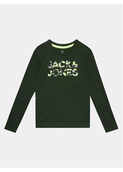 Jack&Jones Junior Bluzka 12245920 Zielony Loose Fit ze sklepu MODIVO w kategorii T-shirty chłopięce - zdjęcie 169995548
