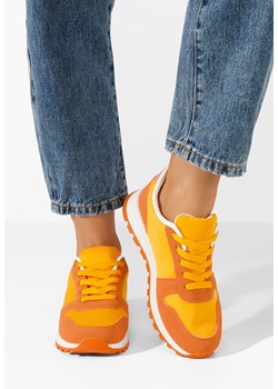 Pomarańczowe sneakersy damskie Jessira ze sklepu Zapatos w kategorii Buty sportowe damskie - zdjęcie 169996907