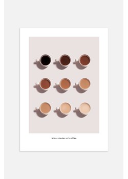 H & M - Shades Of Coffee Plakat - Pomarańczowy ze sklepu H&M w kategorii Dekoracje ścienne - zdjęcie 169997178