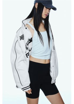 H & M - Watowana kurtka z motywami - Biały ze sklepu H&M w kategorii Kurtki damskie - zdjęcie 169997226