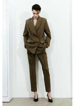 H & M - Eleganckie spodnie - Zielony ze sklepu H&M w kategorii Spodnie damskie - zdjęcie 169997275
