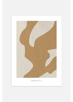 H & M - Simplicité No.2 Plakat - Brązowy ze sklepu H&M w kategorii Dekoracje ścienne - zdjęcie 169997309