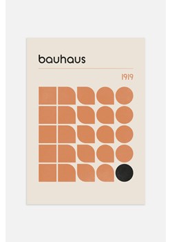 H & M - Orange Bauhaus Plakat - Pomarańczowy ze sklepu H&M w kategorii Dekoracje ścienne - zdjęcie 169997328