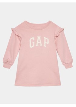 Gap Sukienka codzienna 741279-01 Różowy Regular Fit ze sklepu MODIVO w kategorii Sukienki dziewczęce - zdjęcie 169997728