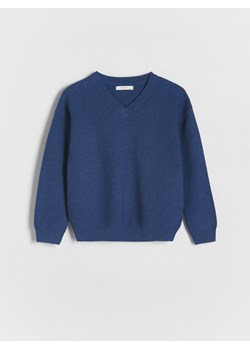 Reserved - Melanżowy sweter - granatowy ze sklepu Reserved w kategorii Swetry chłopięce - zdjęcie 169998227