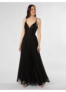 Hey Kyla Damska sukienka wieczorowa Kobiety Szyfon czarny jednolity ze sklepu vangraaf w kategorii Sukienki - zdjęcie 170000209