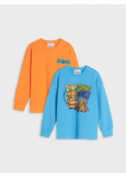 Sinsay - Bluzy Scooby- Doo 2 pack - pomarańczowy ze sklepu Sinsay w kategorii T-shirty chłopięce - zdjęcie 170003407