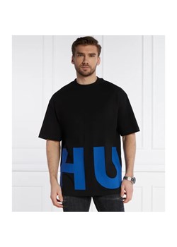 Hugo Blue T-shirt Nannavaro | Oversize fit ze sklepu Gomez Fashion Store w kategorii T-shirty męskie - zdjęcie 170008209