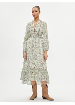 Replay Sukienka letnia W9105.000.74956 Zielony Regular Fit ze sklepu MODIVO w kategorii Sukienki - zdjęcie 170009097