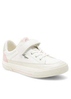 Sneakersy Kappa LOGO MIA EV KID 381R2SW - A3N Biały ze sklepu eobuwie.pl w kategorii Trampki dziecięce - zdjęcie 170021056