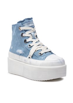 Sneakersy Inuikii Levy Jeans High 30103-058 Light Blue ze sklepu eobuwie.pl w kategorii Trampki damskie - zdjęcie 170021168