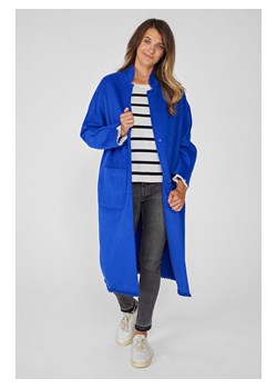 LIEBLINGSSTÜCK Płaszcz przejściowy w kolorze niebieskim ze sklepu Limango Polska w kategorii Płaszcze damskie - zdjęcie 170021436