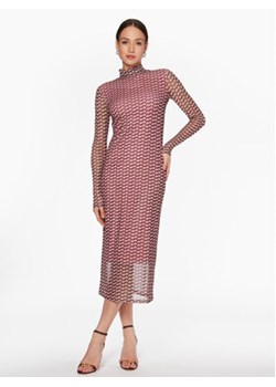 Hugo Sukienka codzienna 50484643 Różowy Slim Fit ze sklepu MODIVO w kategorii Sukienki - zdjęcie 170022658