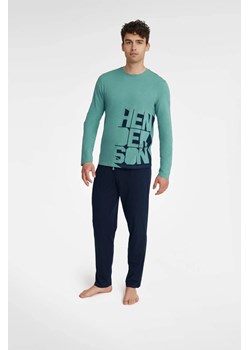 Piżama męska Influx Henderson zielona 40962 ze sklepu piubiu_pl w kategorii Piżamy męskie - zdjęcie 170031939