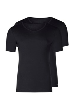 Koszulki męskie 2 pack V-neck Skiny czarne 086911 ze sklepu piubiu_pl w kategorii T-shirty męskie - zdjęcie 170032868
