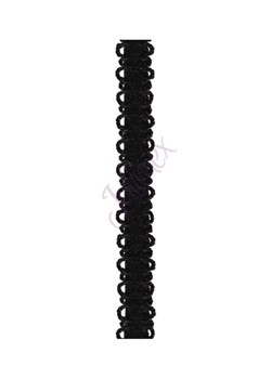 Ramiączka taśma koronka Julimex RB-118 czarne ze sklepu piubiu_pl w kategorii Akcesoria do bielizny - zdjęcie 170034695