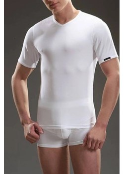 Koszulka męska krótki rękaw High Emotion 531New Cornette bordowa ze sklepu piubiu_pl w kategorii T-shirty męskie - zdjęcie 170036005