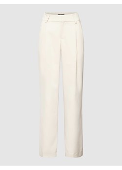 Spodnie materiałowe z lamowaną kieszenią z tyłu model ‘TAMMIE' ze sklepu Peek&Cloppenburg  w kategorii Spodnie damskie - zdjęcie 170038028