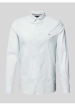 Koszula casualowa o kroju slim fit we wzory na całej powierzchni ze sklepu Peek&Cloppenburg  w kategorii Koszule męskie - zdjęcie 170038227