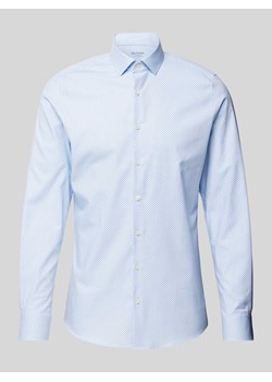 Koszula biznesowa ze wzorem na całej powierzchni ze sklepu Peek&Cloppenburg  w kategorii Koszule męskie - zdjęcie 170038295