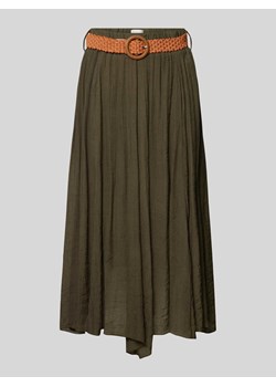 Spódnica midi z paskiem ze sklepu Peek&Cloppenburg  w kategorii Spódnice - zdjęcie 170038539