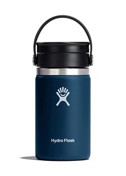 Hydro Flask butelka termiczna 12 Oz Wide Flex Sip Lid Indigo kolor niebieski W12BCX464 ze sklepu PRM w kategorii Bidony i butelki - zdjęcie 170039116