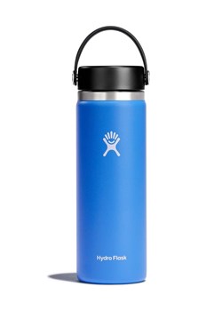 Hydro Flask butelka termiczna 20 Oz Wide Flex Cap Cascade kolor niebieski W20BTS482 ze sklepu PRM w kategorii Bidony i butelki - zdjęcie 170039307