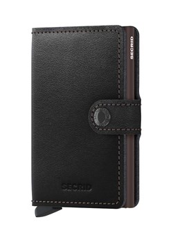 Secrid portfel skórzany Black & Brown kolor czarny ze sklepu PRM w kategorii Portfele damskie - zdjęcie 170039545