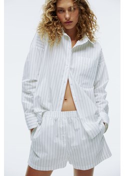 H & M - Bawełniane szorty w stylu bokserek - Biały ze sklepu H&M w kategorii Piżamy damskie - zdjęcie 170039956